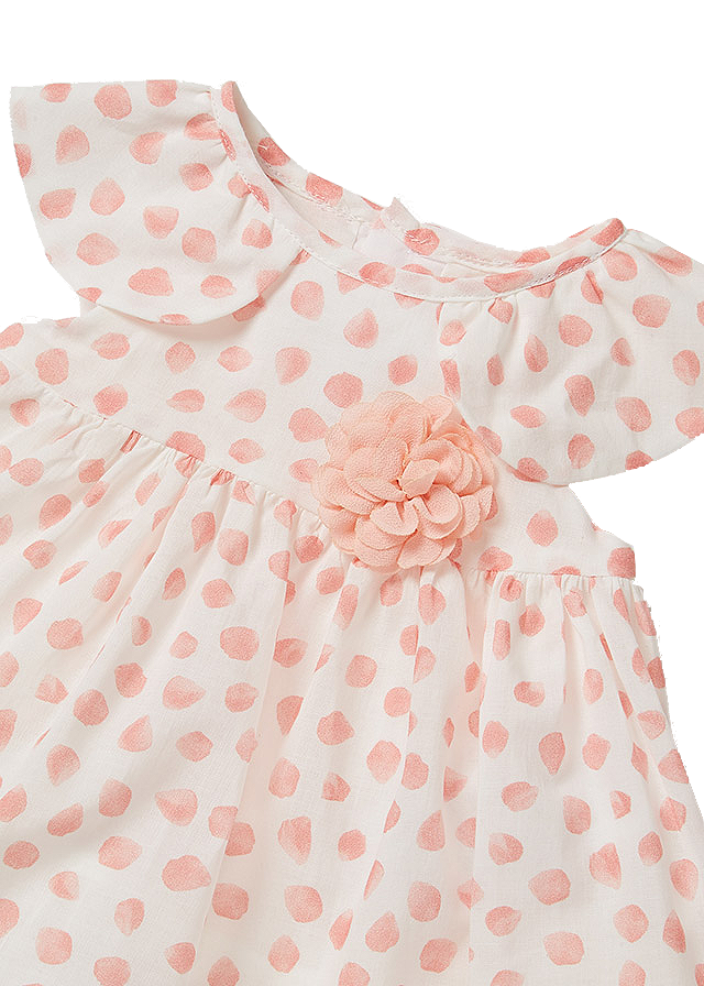Rochie + chilotel - Petale flori - Mayoral 4-6 luni, [3],bestfam.ro