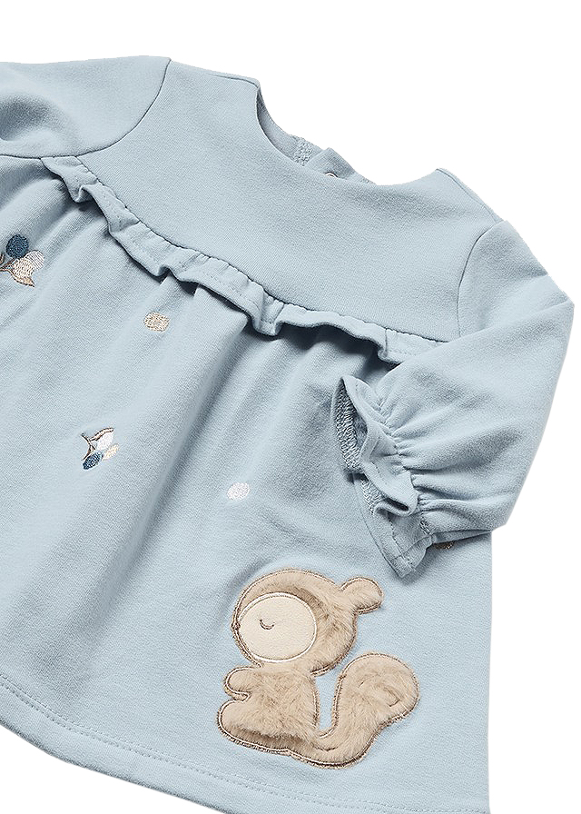 Rochie - veverita - bleu - Mayoral 18 luni, [2],bestfam.ro