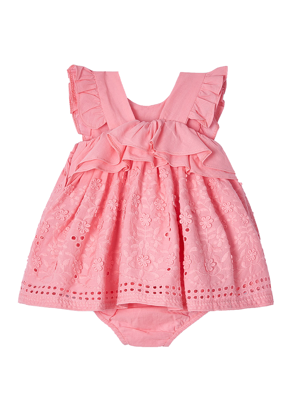 Rochie brodata + chilotel - Mayoral  24 luni, [2],bestfam.ro