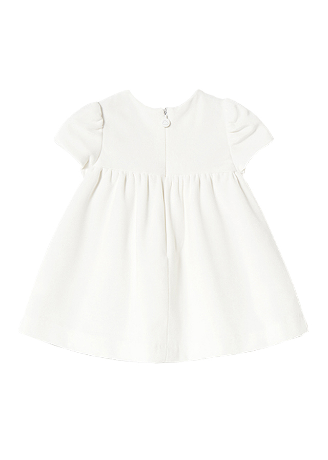 Rochie catifea - alb - Mayoral , [2],bestfam.ro