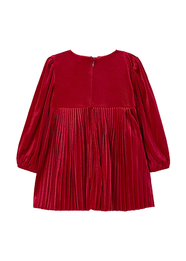 Rochie catifea pliuri - Mayoral 3 ani, [2],bestfam.ro