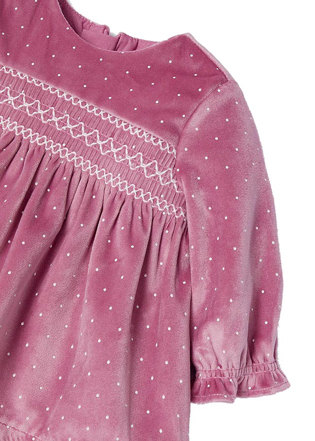 Rochie catifea - Roz - Mayoral , [3],bestfam.ro