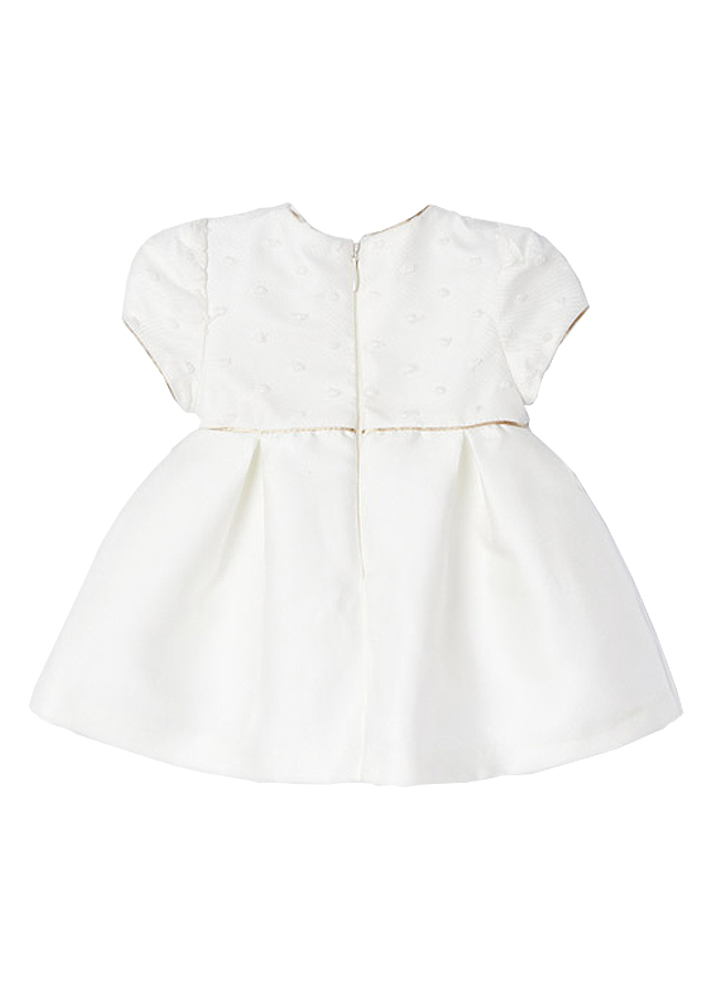 Rochie ceremonie jacard - Alb - Mayoral  4-6 luni, [2],bestfam.ro