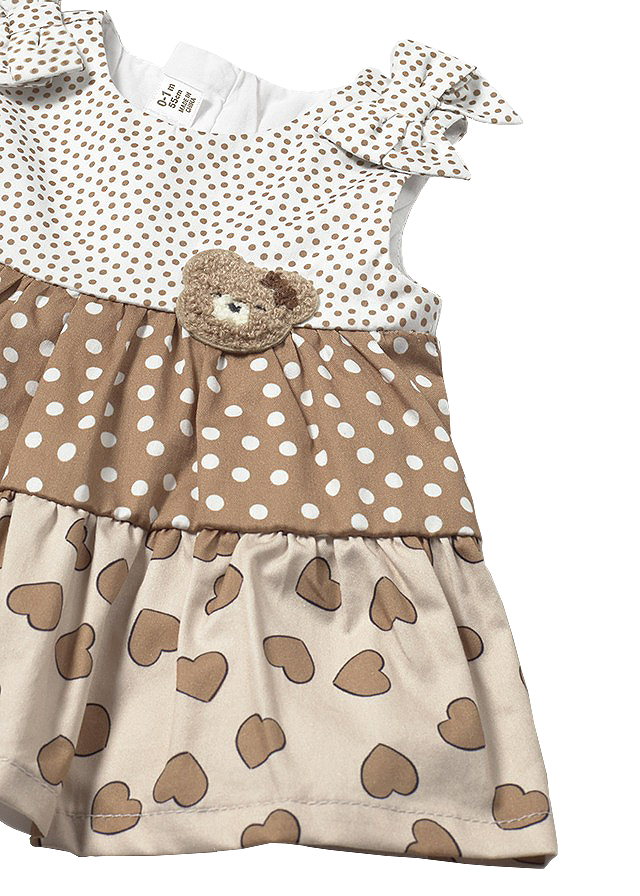 Rochie combinata - volane - Mayoral, [3],bestfam.ro