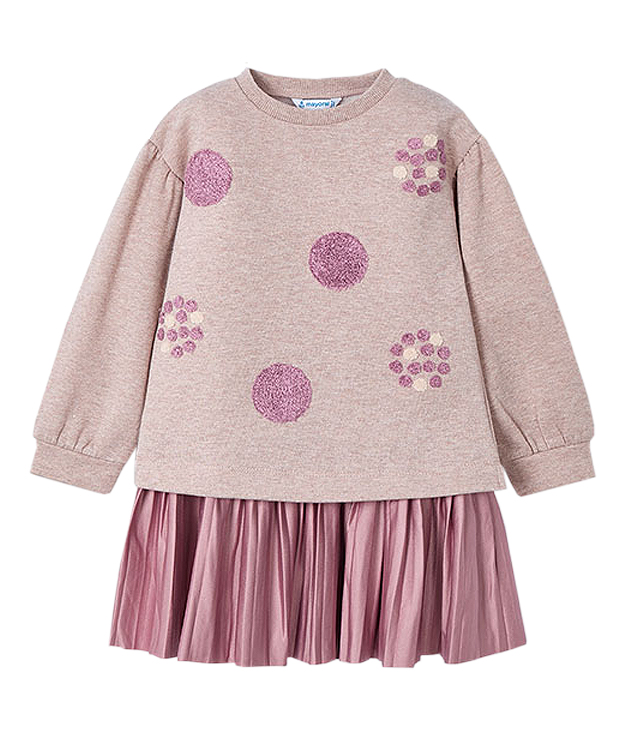 Rochie cu bluza - roz - Mayoral  5 ani