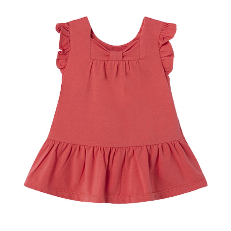 Rochie cu bretele din bumbac sustenabil - Mayoral 12 luni, [2],bestfam.ro