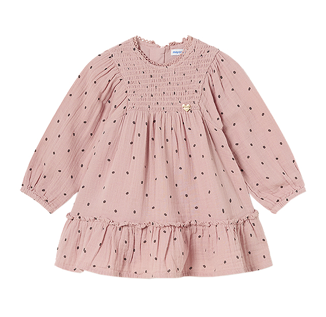 Rochie cu buline - roz - Mayoral