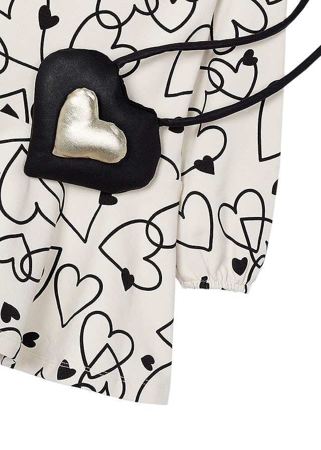 Rochie cu gentuta fetita - bej - Mayoral   7 ani, [5],bestfam.ro