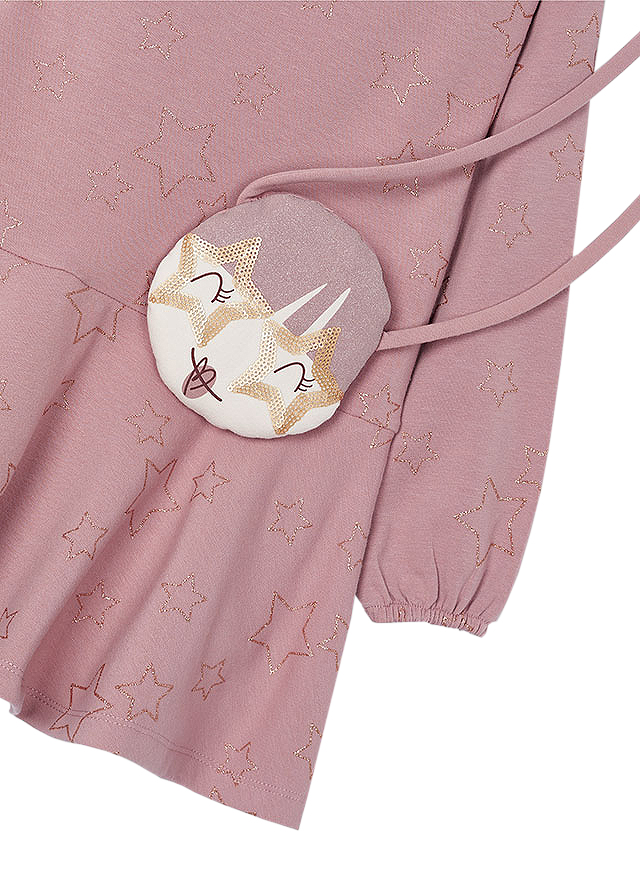 Rochie cu gentuta fetita - roz - Mayoral   5 ani, [3],bestfam.ro