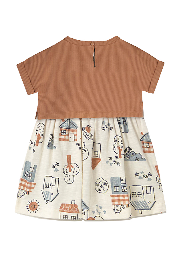 Rochie cu top - imprimeu - Mayoral 3 ani, [2],bestfam.ro