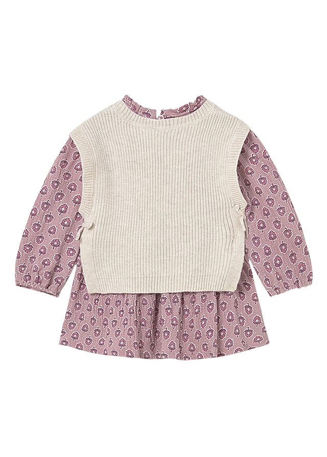 Rochie cu vesta tricotata - Mayoral 4 ani, [2],bestfam.ro