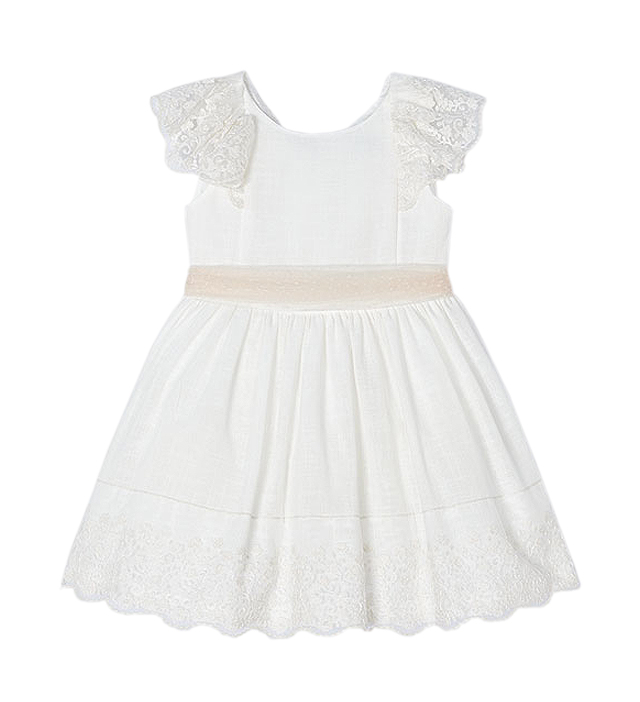 Rochie dantela - bej - Mayoral   , [4],bestfam.ro