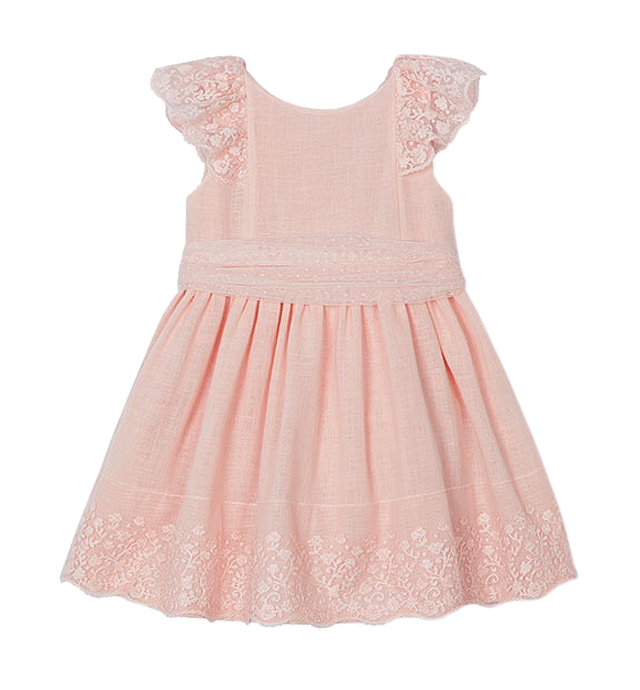 Rochie dantela - nude - Mayoral    