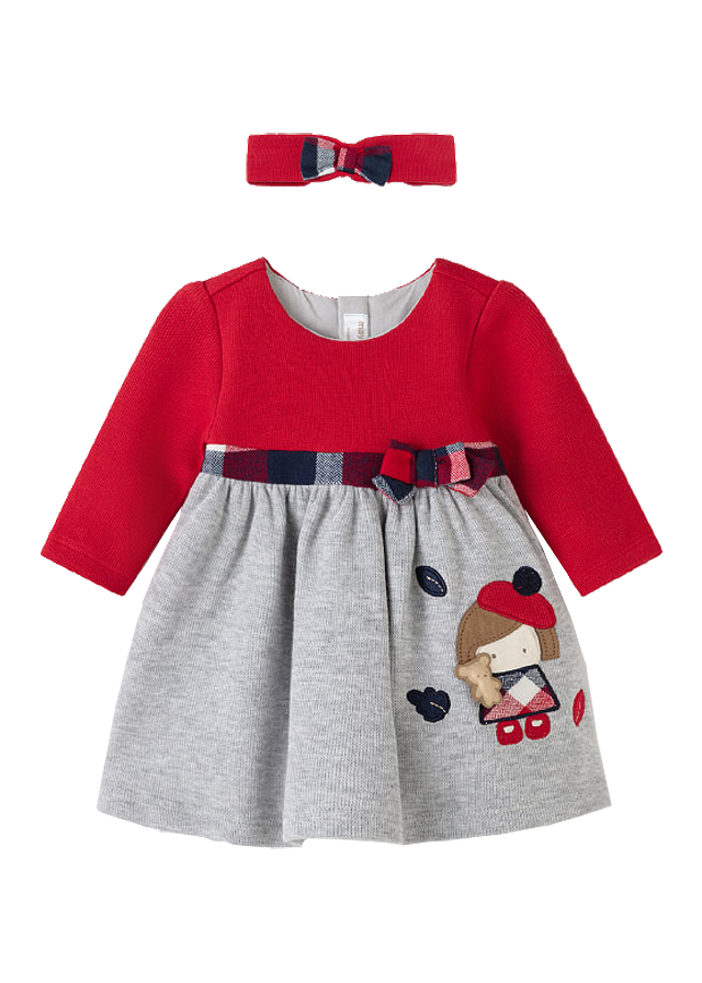 Rochie ECOFRIENDS + bentita - Mayoral 4-6 luni