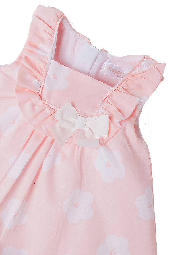 Rochie florice ECOFRIEND + chilotei - Roz - Mayoral 6-9 luni, [3],bestfam.ro
