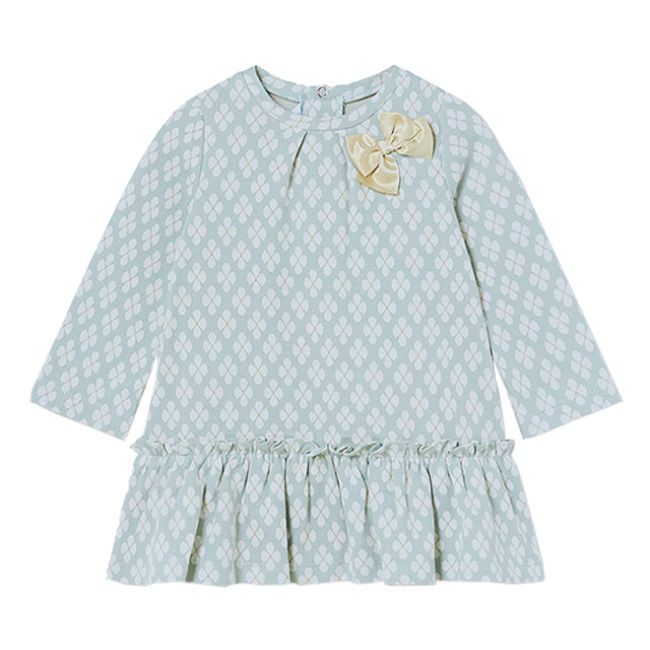 Rochie jacquard - verde - Mayoral 24 luni