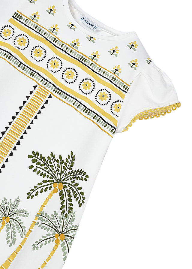 Rochie palmieri Better Cottonl - Mayoral  7 ani (122 cm), [5],bestfam.ro