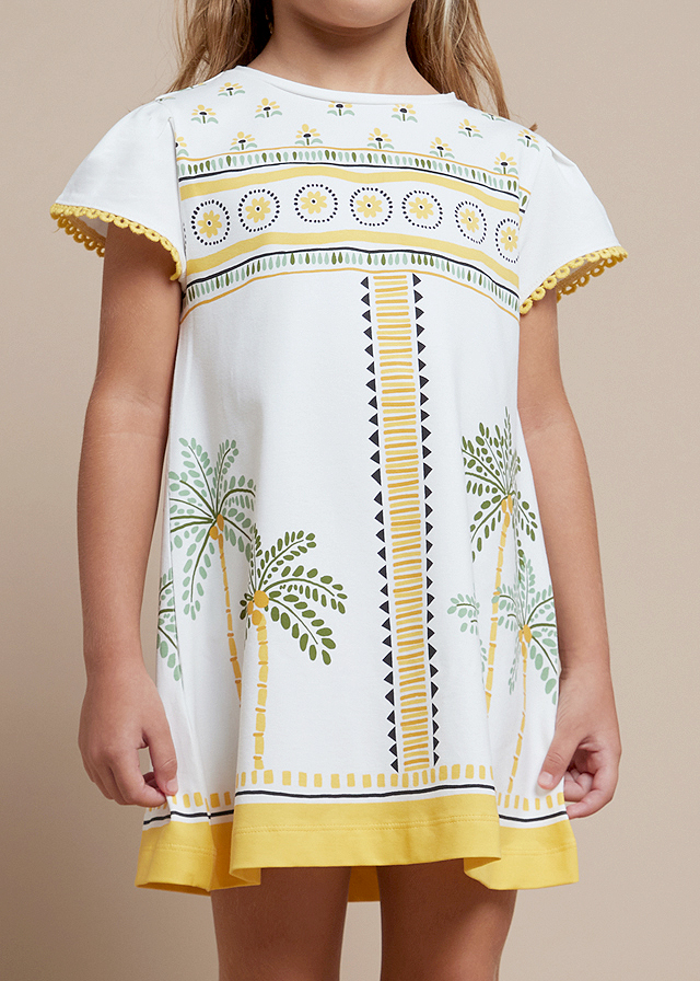 Rochie palmieri Better Cottonl - Mayoral  8 ani (128cm), [2],bestfam.ro