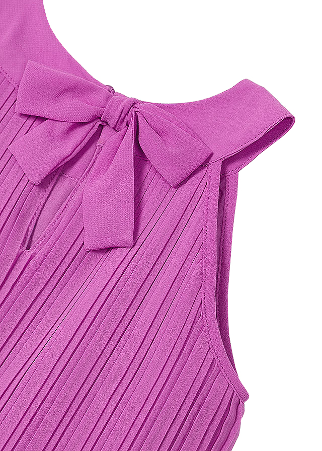 Rochie plisata - roz - Mayoral 10 ani, [4],bestfam.ro