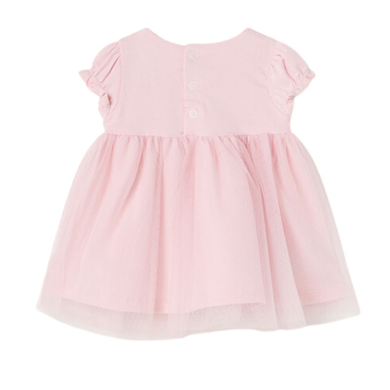 Rochie Rosa baby tul brodat - Mayoral  2-4 luni, [3],bestfam.ro