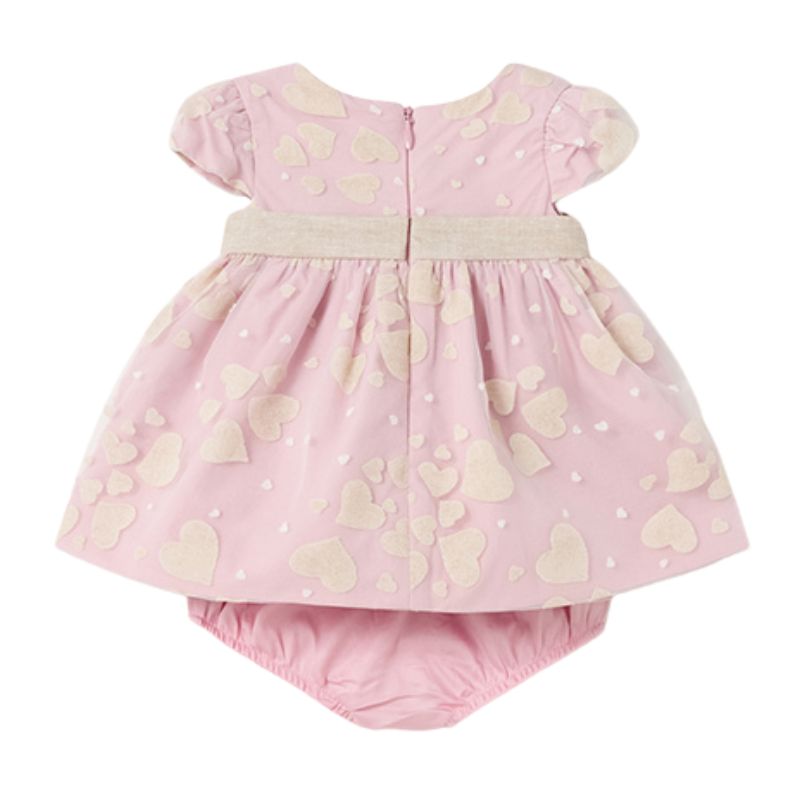 Rochie roz ceremonie Inimioare bej -  - Mayoral 18 luni, [2],bestfam.ro