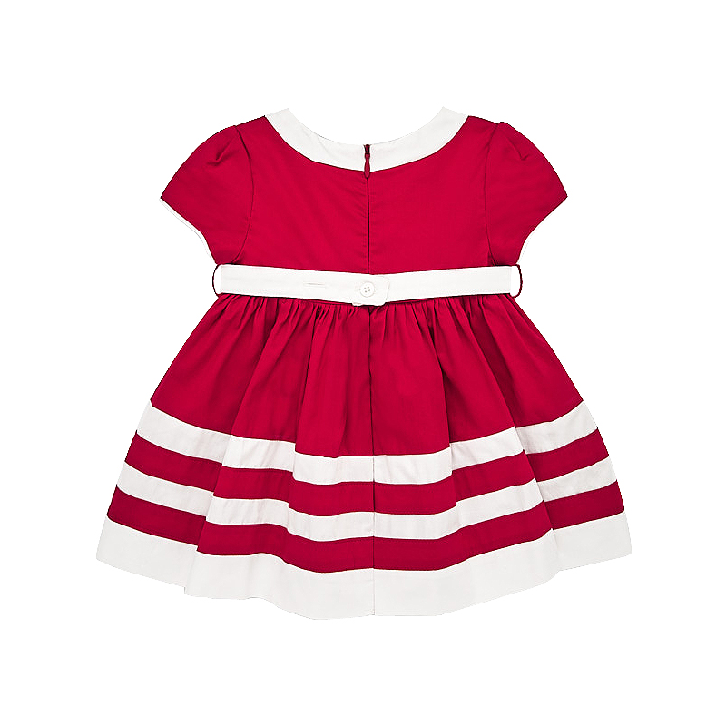 Rochie satin bicolor 18 luni, [2],bestfam.ro