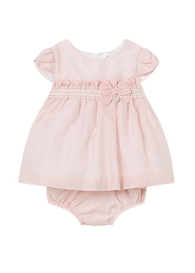 Rochie sifon - nude - Mayoral    1-2 luni (60 cm), [2],bestfam.ro