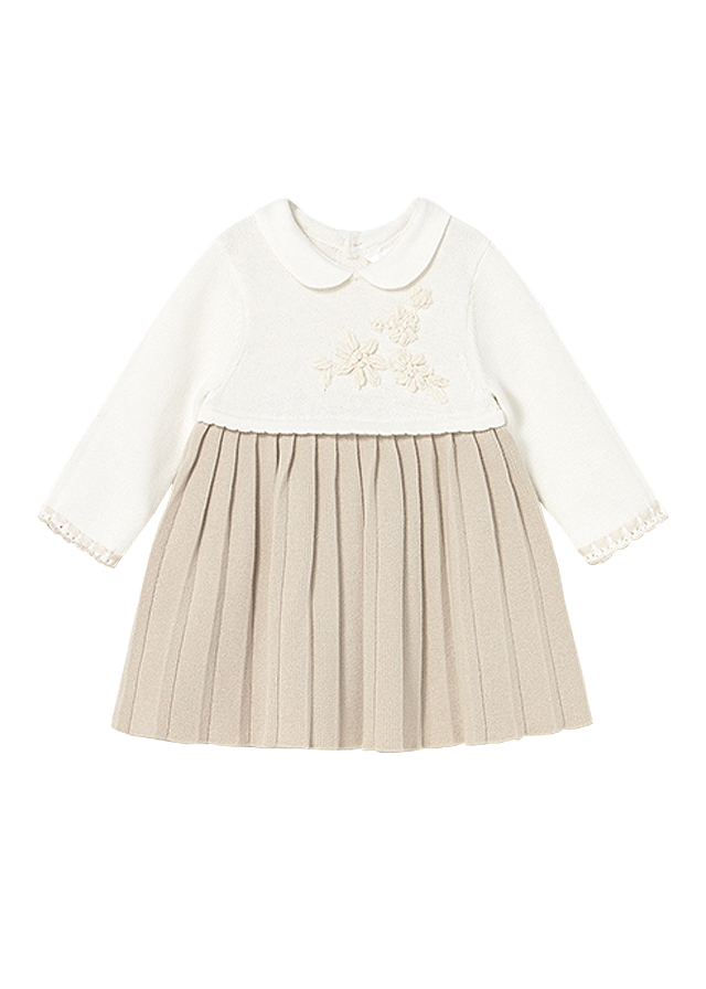 Rochie tricot - bej - Mayoral
