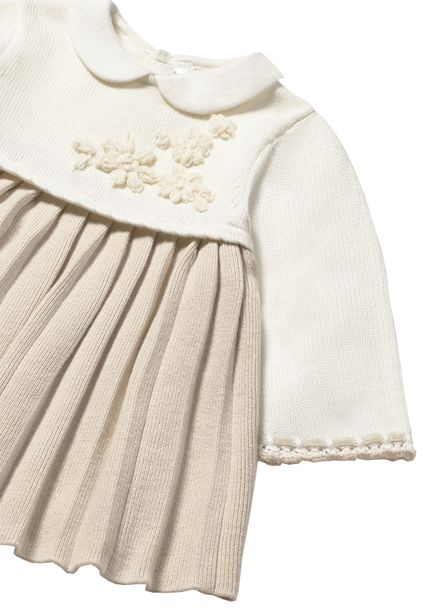 Rochie tricot - bej - Mayoral, [3],bestfam.ro