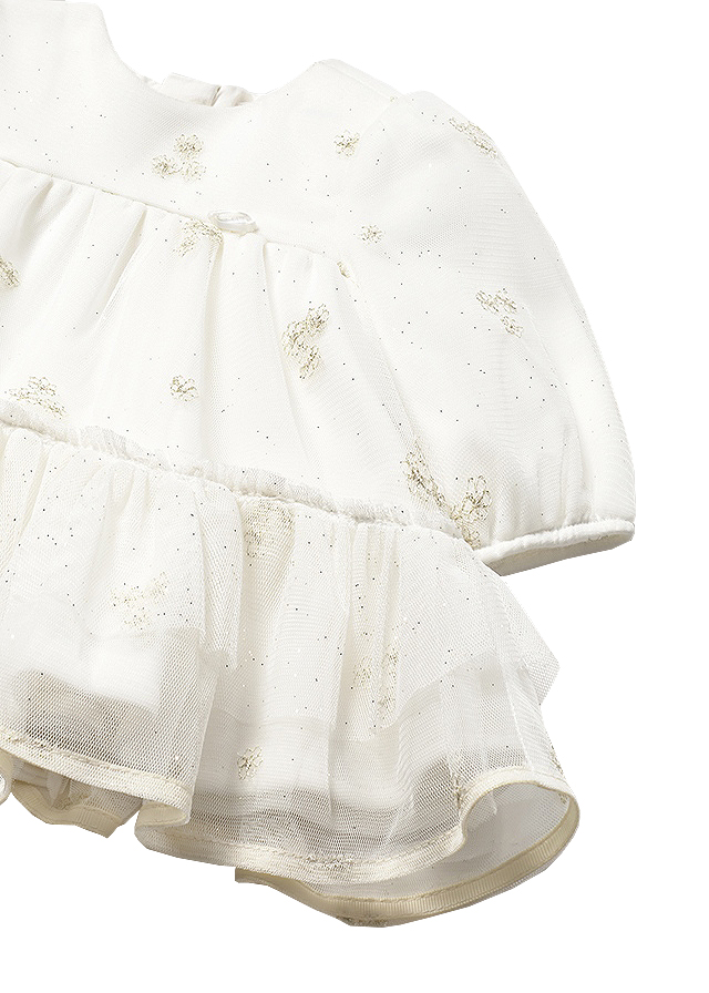 Rochie tul - ecru - Mayoral  18 luni, [3],bestfam.ro