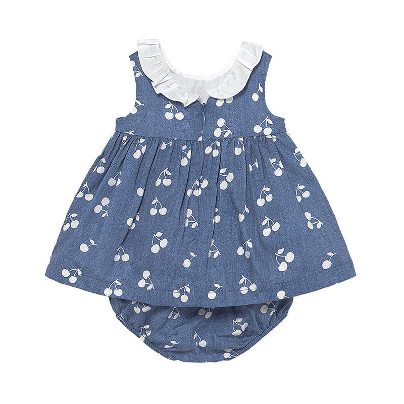 Rochie cu chilotei - indigo - Mayoral  2-4 luni, [2],bestfam.ro