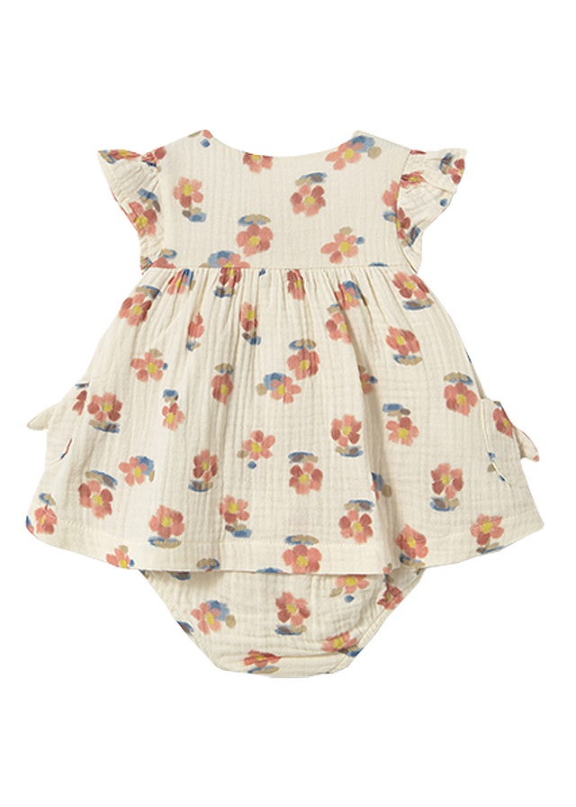 Rochita + chilotei - flori - Mayoral  12 luni, [2],bestfam.ro