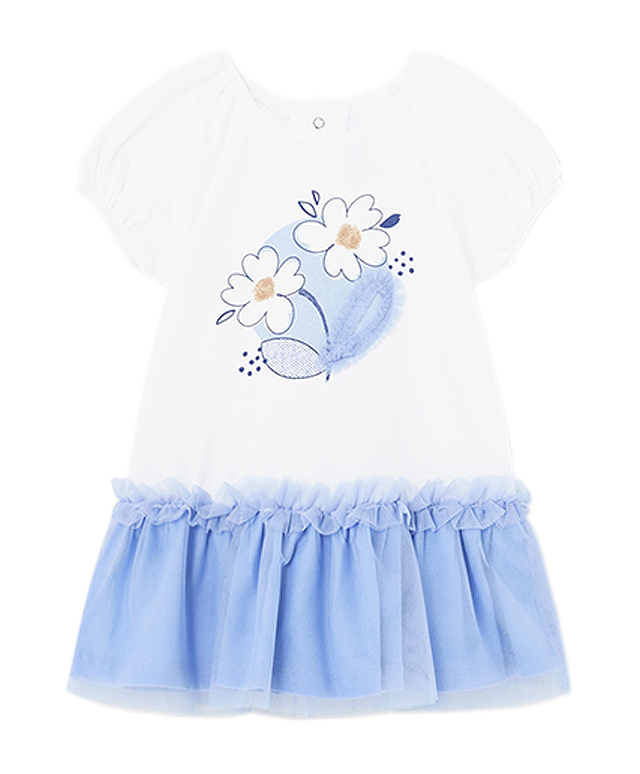 Rochita tul - bleu - Mayoral 18 luni (86 cm)