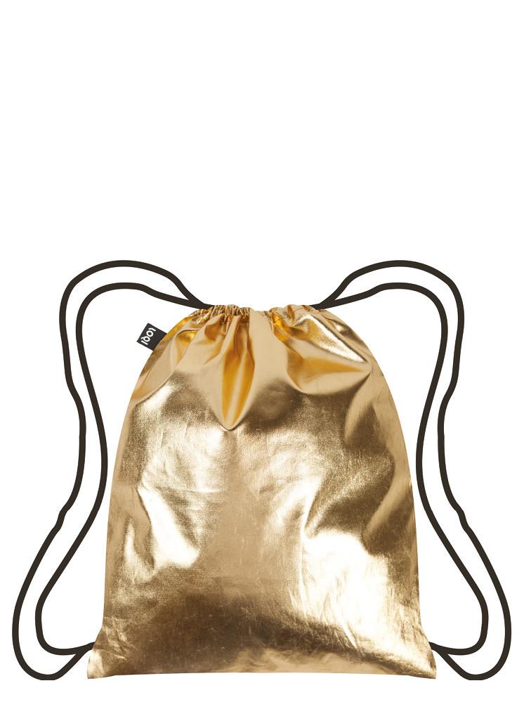 Rucsac auriu Loqi - Metallic Gold