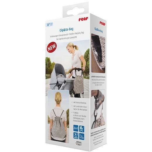 Rucsac organizator pentru carucioare de bebelusi Reer Clip&Go Bag 84082, [7],bestfam.ro