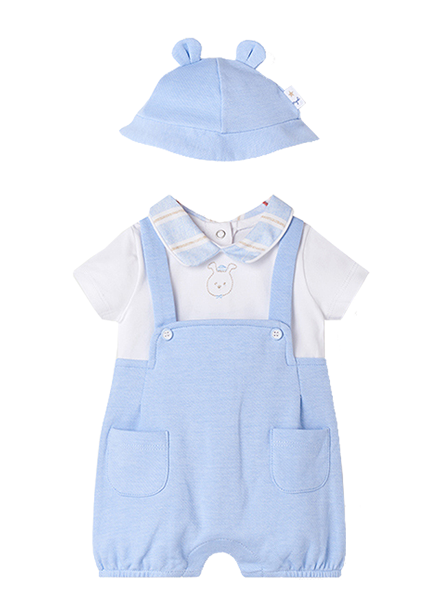 Salopeta + Palarie - Mayoral 12 luni, [2],bestfam.ro
