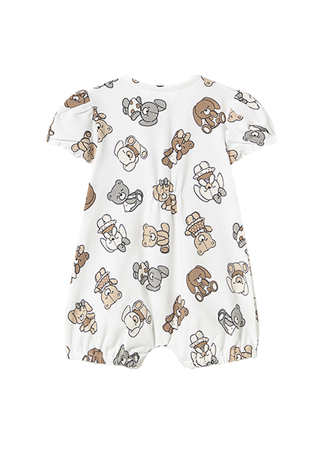 Salopeta (pijama) scurta - ursuleti - Mayoral 2-4 luni, [2],bestfam.ro