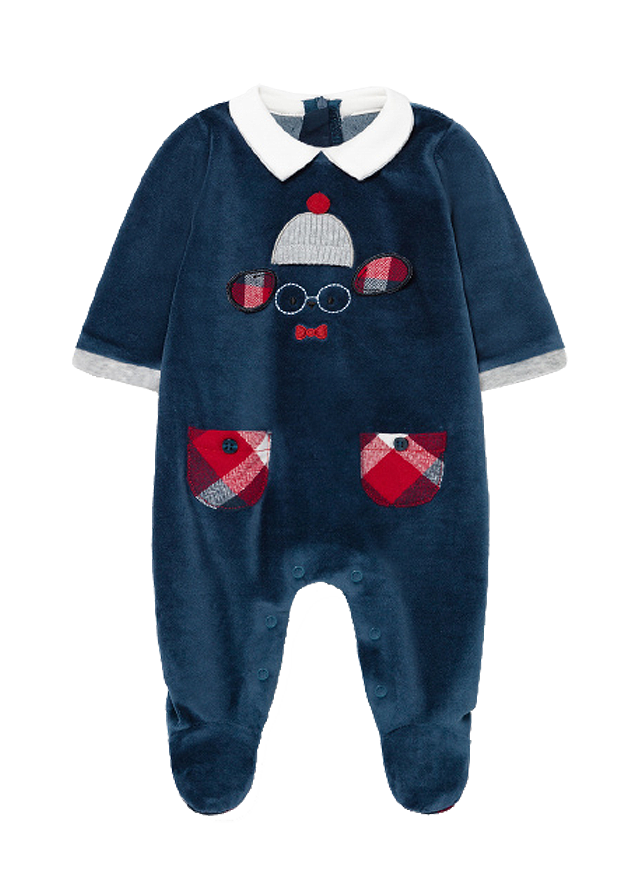 Salopeta (pijama) - Soricel - Mayoral 2-4 luni, [2],bestfam.ro