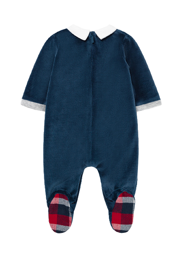 Salopeta (pijama) - Soricel - Mayoral 2-4 luni, [3],bestfam.ro