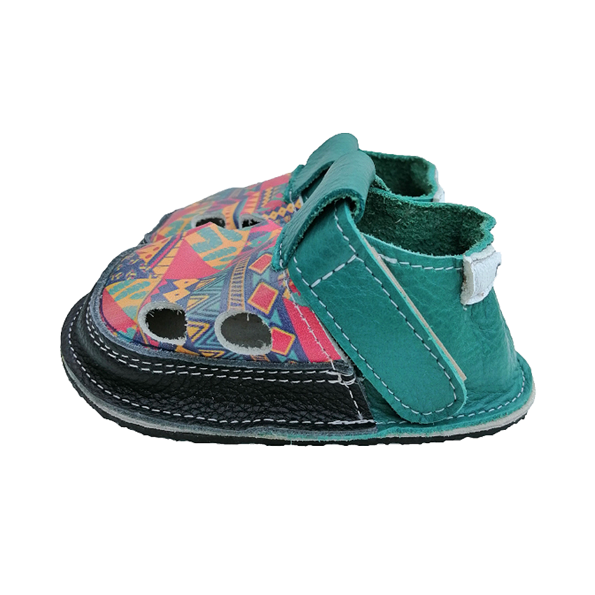 Sandale - Tribal - Verde - Cuddle Shoes