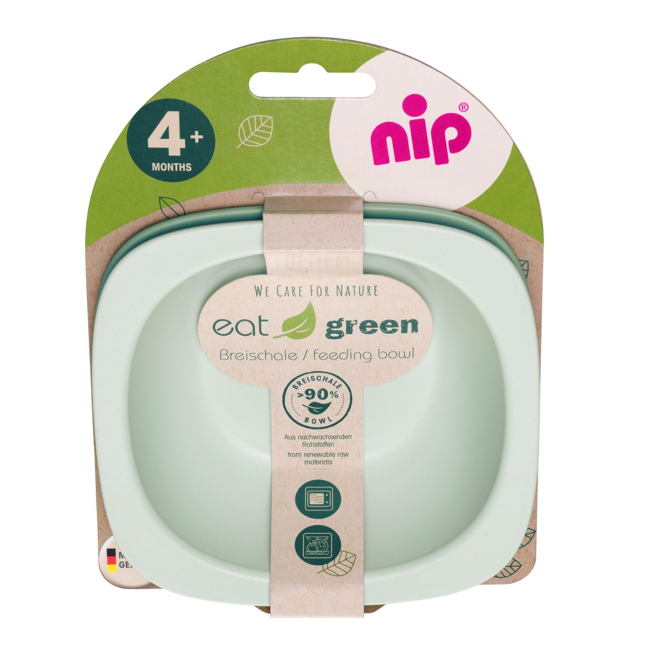Set 2 castroane pentru mancarea copiilor nip Eat Green 37065, [4],bestfam.ro