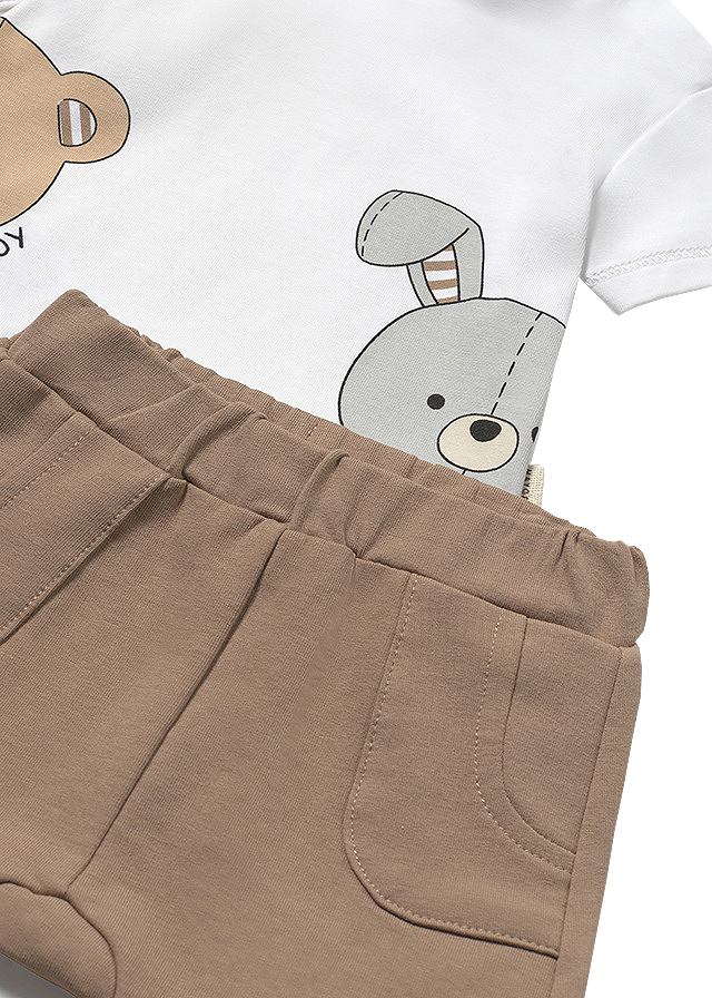 Set 2 piese - Pantaloni+tricou - animale - Mayoral , [6],bestfam.ro
