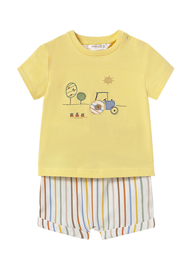 Set 2 piese - Pantaloni+tricou - Mayoral  12 luni