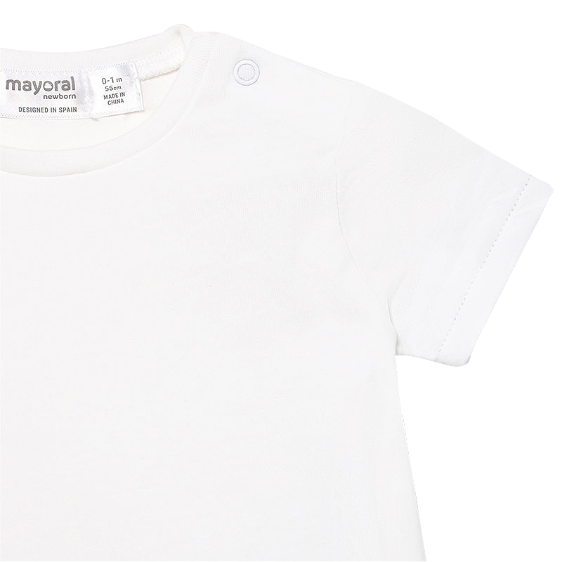 Set 2 piese - Salopeta si tricou - Mayoral 4-6 luni, [3],bestfam.ro