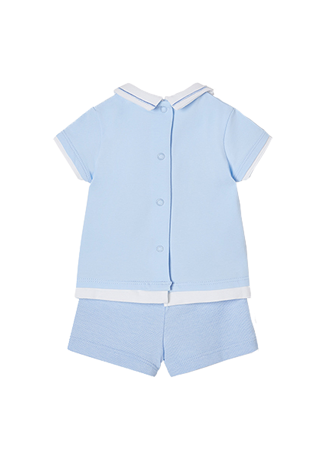 Set 2 piese - Tricou + pantaloni scurti - Mayoral 6-9 luni, [3],bestfam.ro