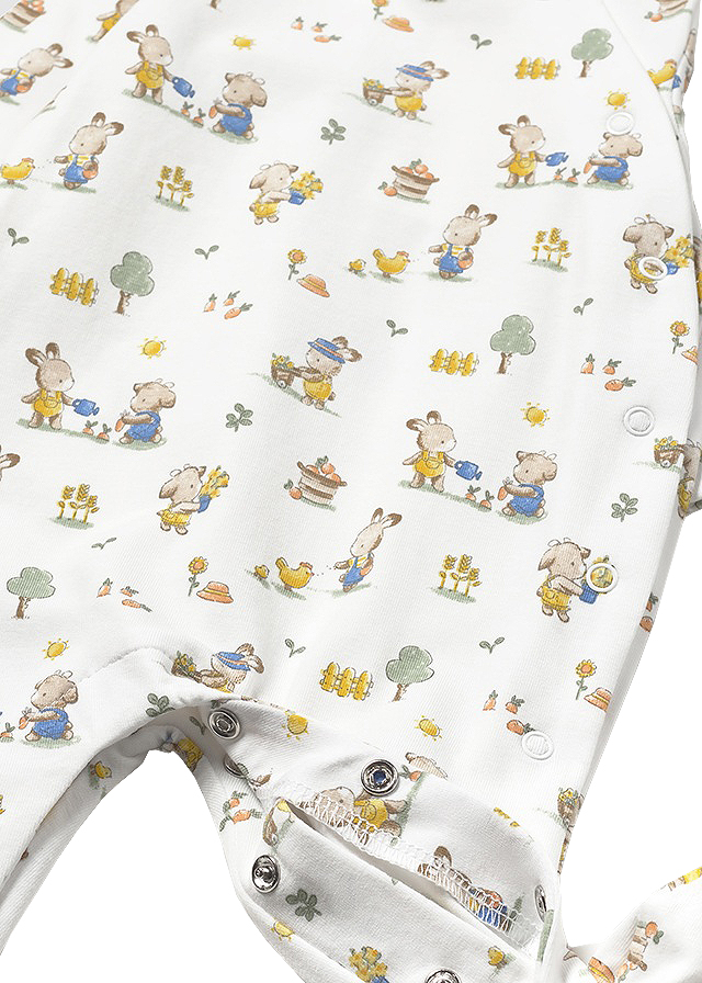 Set 2 salopete (pijamale) - iepurasi - Mayoral 1-2 luni, [4],bestfam.ro