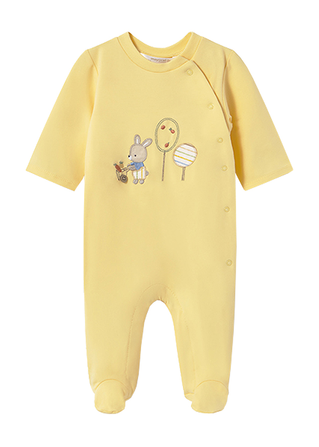 Set 2 salopete (pijamale) - iepurasi - Mayoral 2-4 luni, [2],bestfam.ro