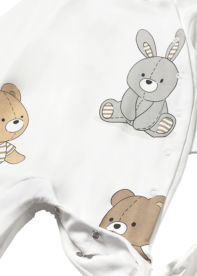 Set 2 salopete (pijamale) - ursuleti - Mayoral  1-2 luni, [4],bestfam.ro