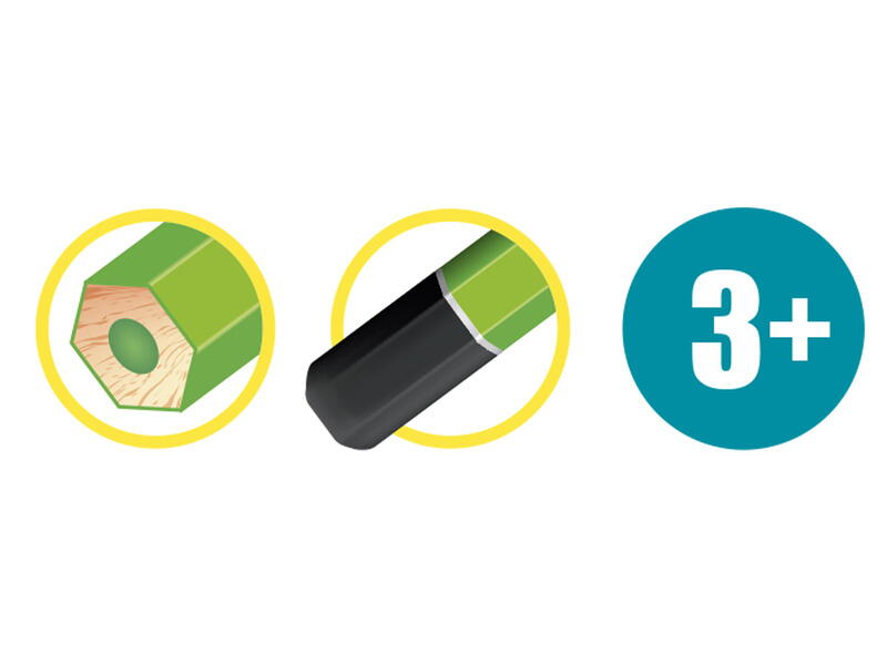 Set 24 creioane colorate in cutie metalica, [5],bestfam.ro