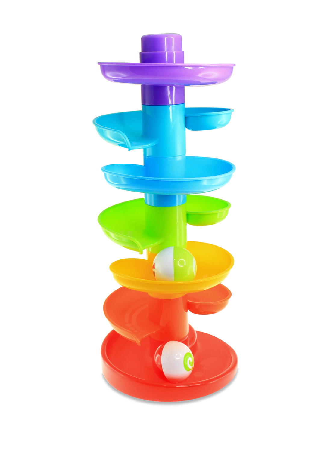 Set 3 in 1 - Autobuz cu sortator, cilindru & turnulet cu bile, [3],bestfam.ro